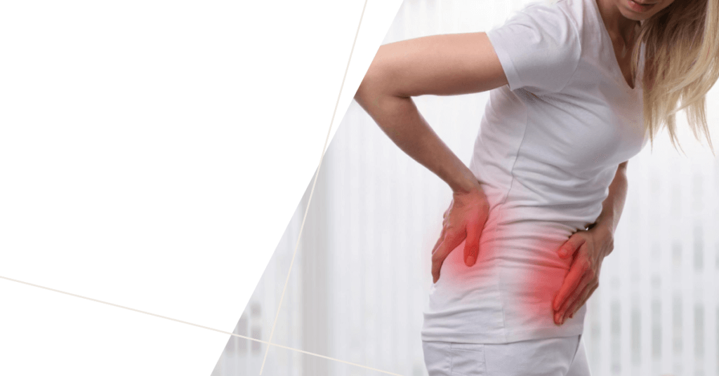 Symptome von Endometriose und Ischiasnerv